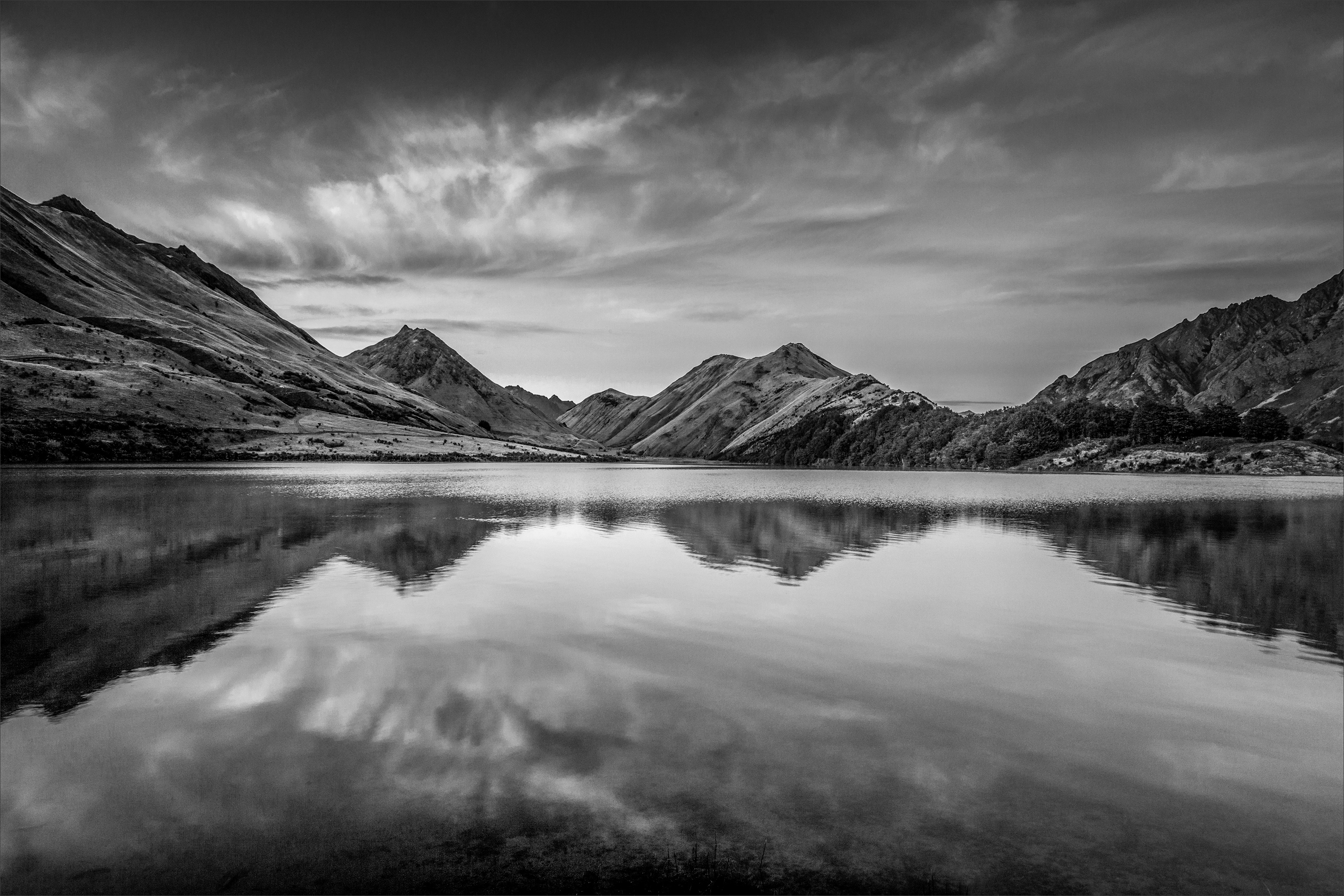 Moke Lake reflections