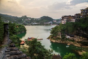 Furong Town river
