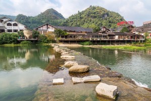 River stones Zhangjiajie